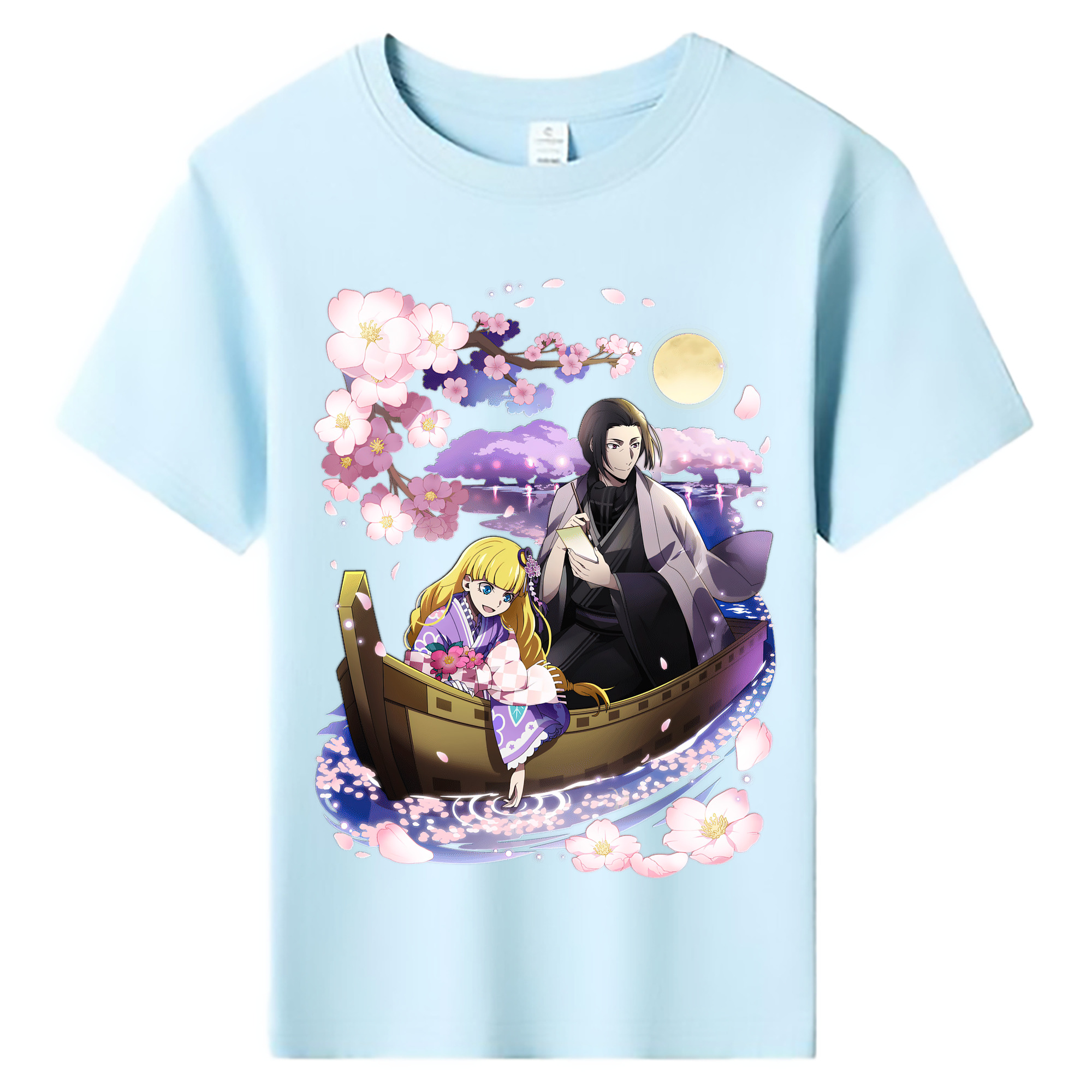 （画像用） 文豪ストレイドッグス Bungo Stray Dogs 綿100％キッズTシャツ（フロントプリント）